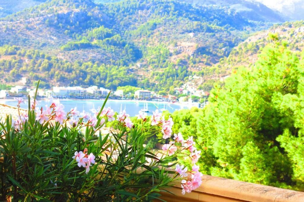 Apartamento Gran Terraza Privada Y Vistas Al Mar Puerto de Sóller Extérieur photo